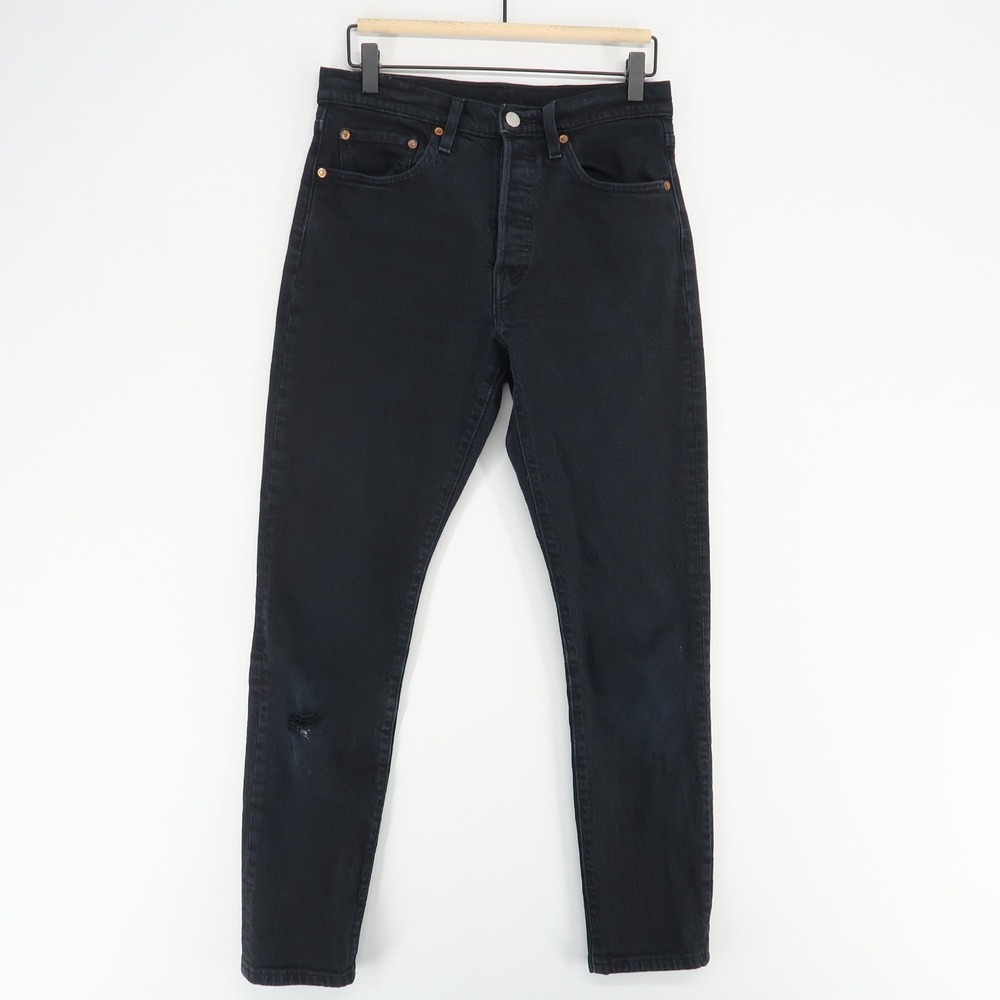 Levi's 501 Skinny Jeans High Rise Factory distressed Size 27